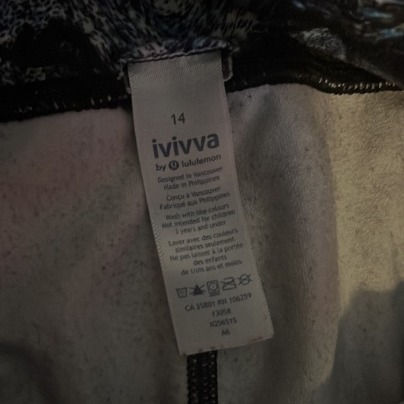 ivivva/lulu leggings - Picture 3 of 3